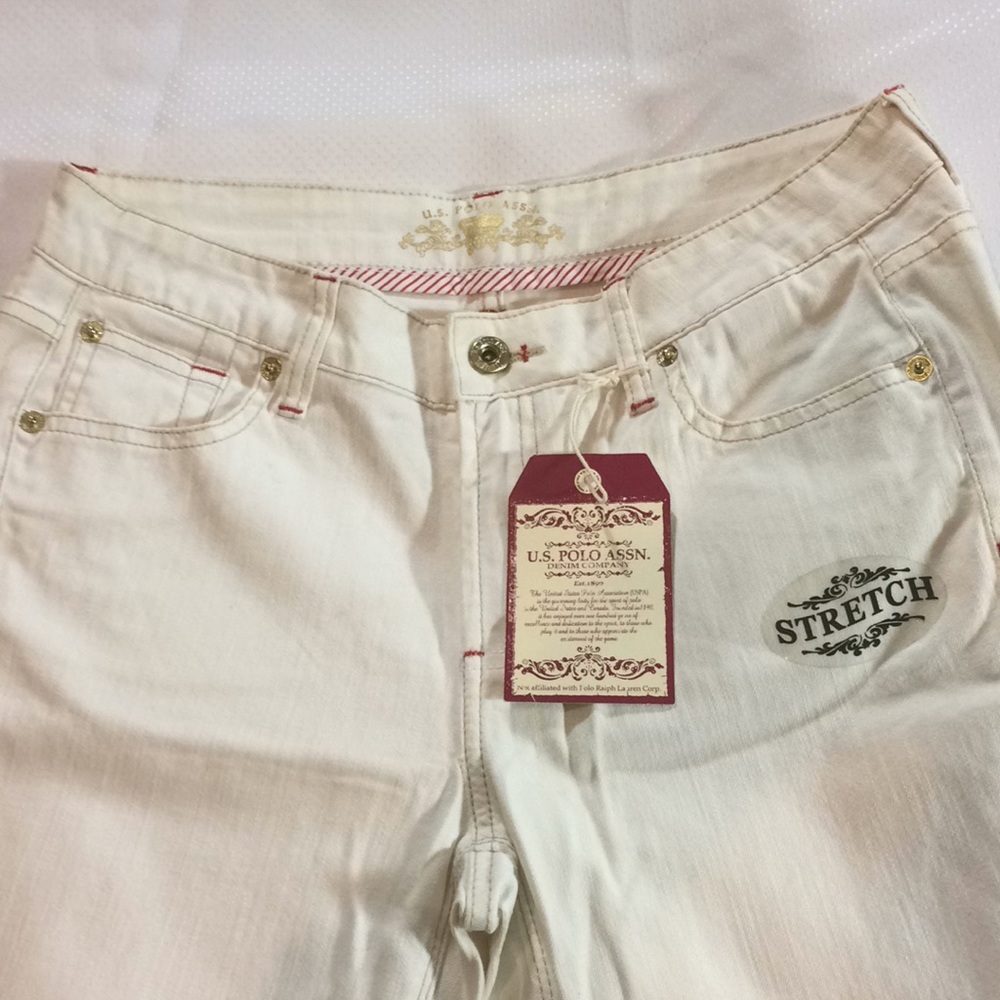 US Polo Association Jeans - Boot Cut, White